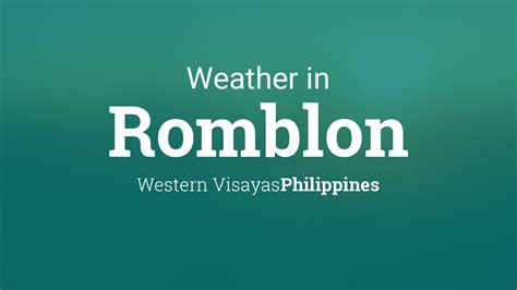 romblon weather